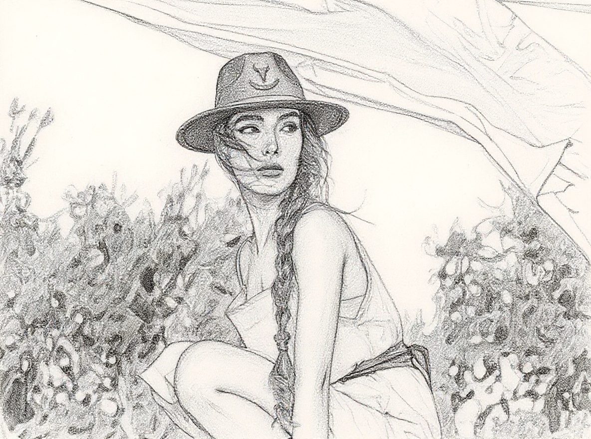 Pencil Sketch Style